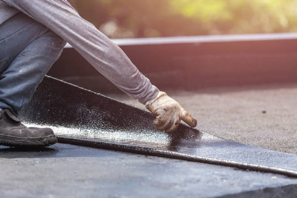 Professional Waterproofing technician working in Union City, OH
